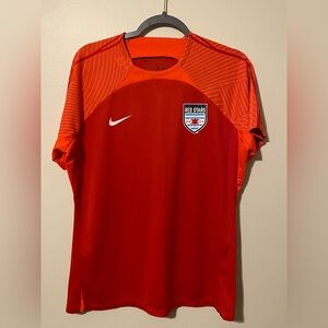 Nike Dri-Fit Player Issued Chicago Red Stars Warmup Top Women's Size Large